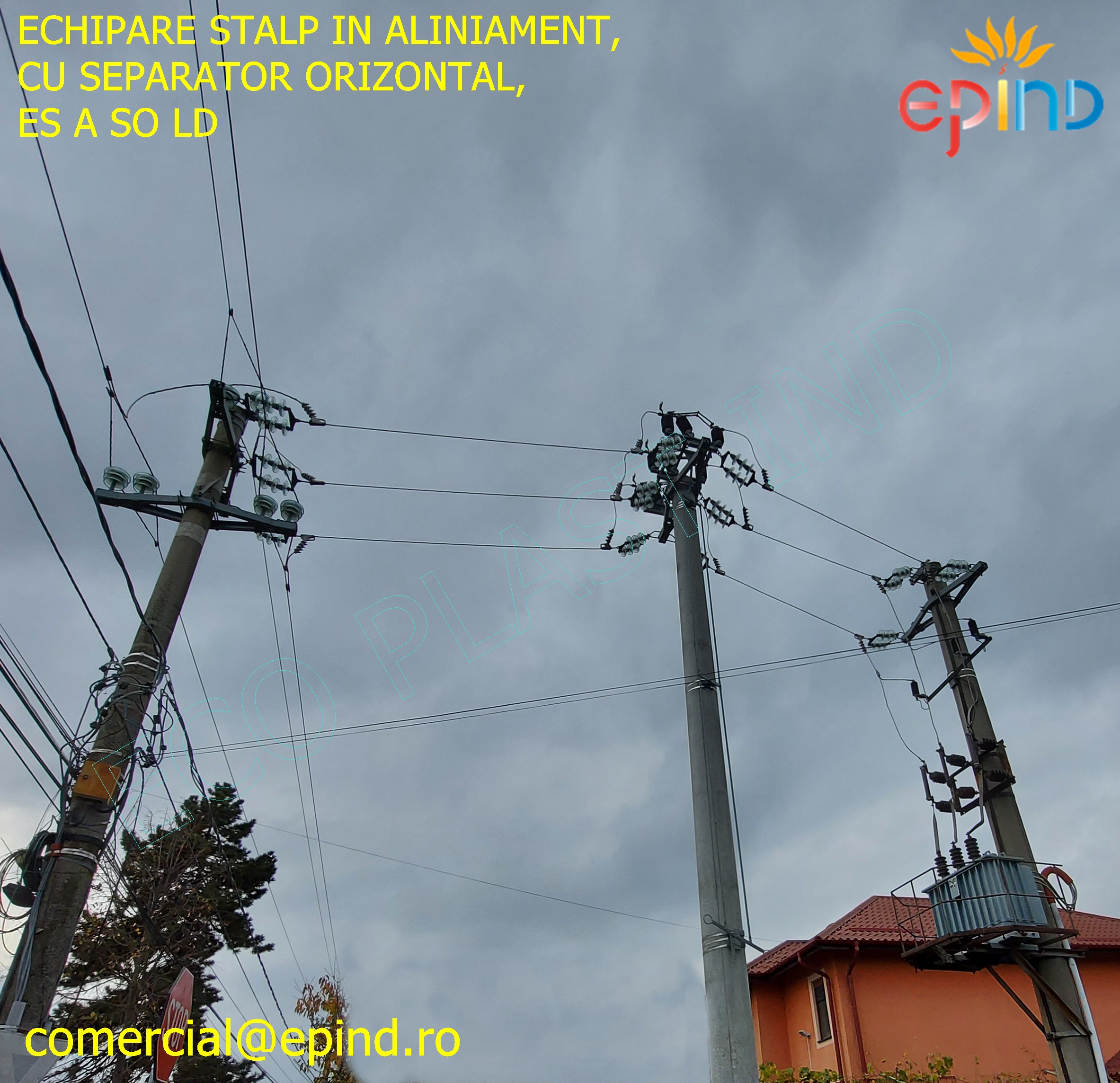 CAPITOL 11.2 - ECHIPARE STALP IN ALINIAMENT, CU SEPARATOR ORIZONTAL, ES A SO LD, Sablon