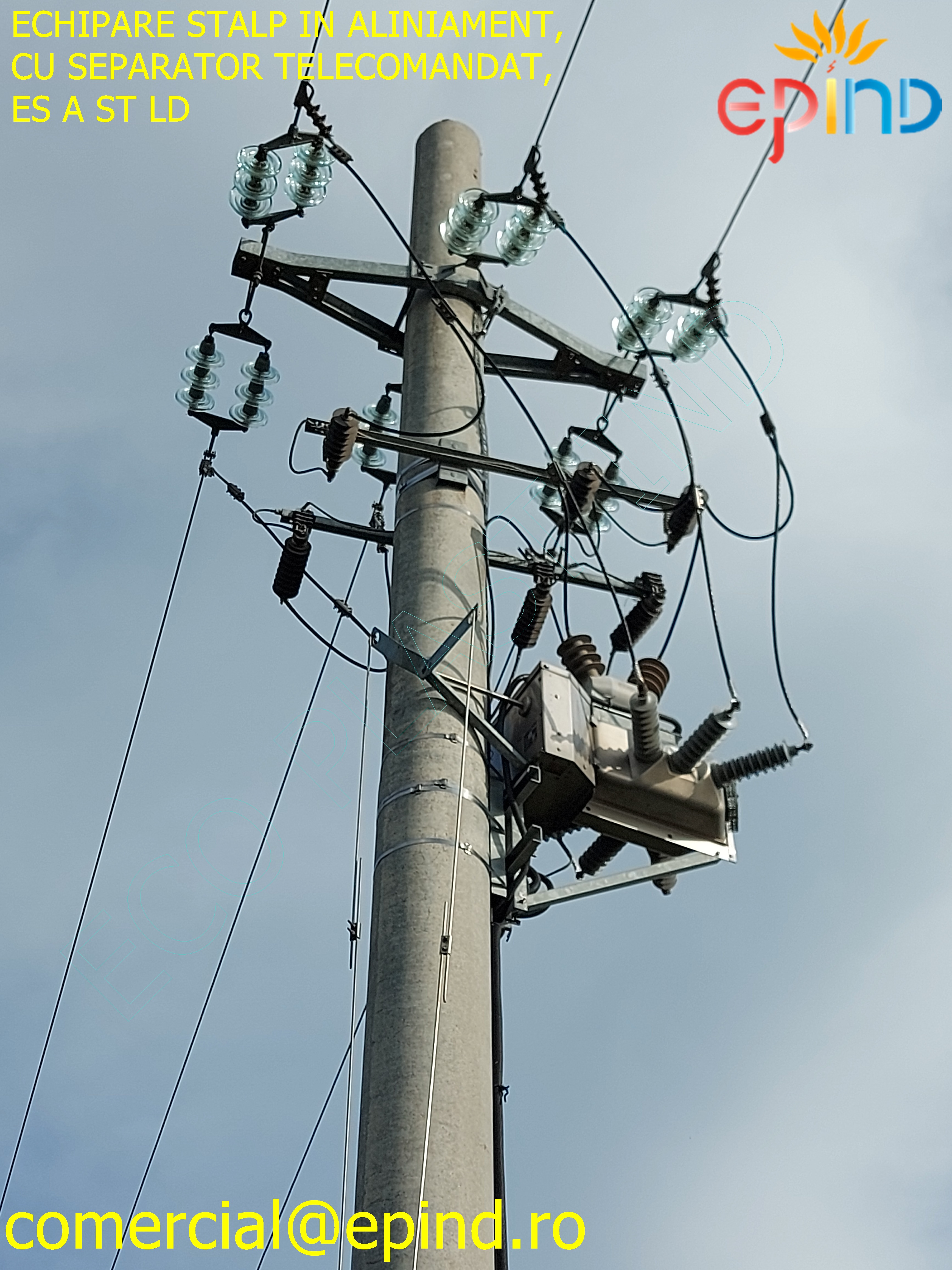 CAPITOL 11.3 - ECHIPARE STALP IN ALINIAMENT, CU SEPARATOR TELECOMANDAT, ES A ST LD, Sablon